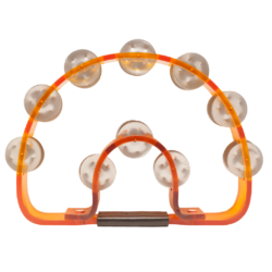 Pandero Media Luna Grande Acrílico 10?