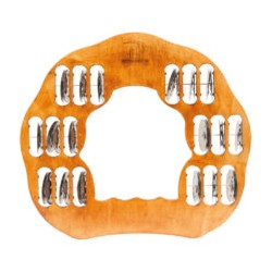 Pandero Plano Redondo Grande Entintado