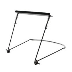 Porta  Armónica Metálica Negro HME-1