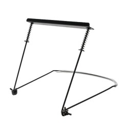 Porta  Armónica Metálica Negro HME-1