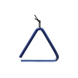 Triangulo Cromado Chico, Rojo, Azul, Verde