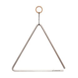 Triangulo de Aluminio Grande (24 cm)