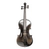 Violin de 4/4 Laminado Color Negro (barbada, brea, tiracuerdas metalico con tensores y arco)