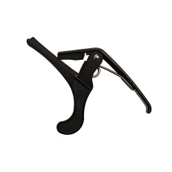 Capo de Tijera Negro de Aluminio para Guitarra Clásica
