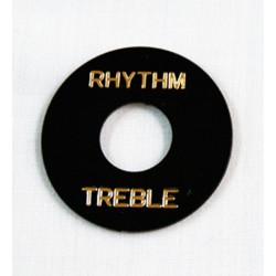 Rondana Negra de Plástico para Selector de Guitarra Eléctrica tipo Les Paul