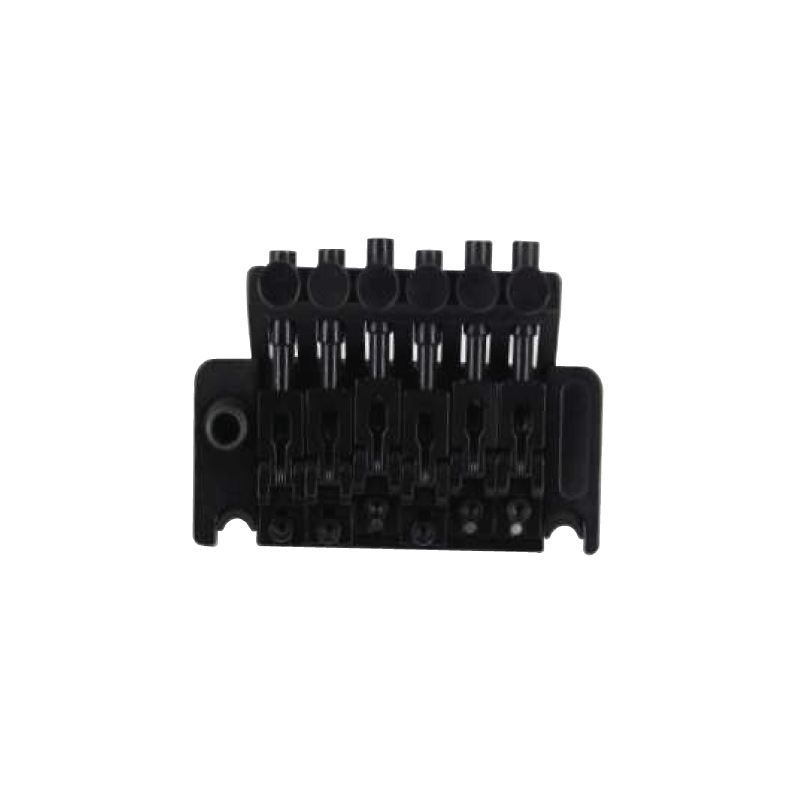 Puente Metálico Negro Floyd Rose para Guitarra Eléctrica (Incluye Accesorios)