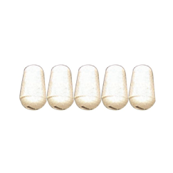 Selector Blanco de Plástico Tipo Les Paul  (Paquete de 5 piezas) para Trémolo