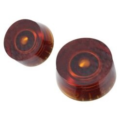 Perilla Marrón Tipo Gibson de Plástico para Guitarra Eléctrica