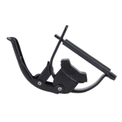 Capo Automático Metálico Negro para Guitarra Clásica