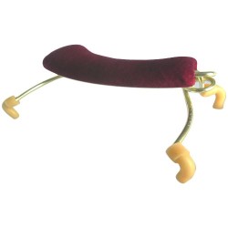 Hombrera Semiprofesional Metálica Para Violín 3/4 y 4/4 con Cojín para Estudiantes